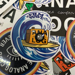 Load image into Gallery viewer, the film wave analog sticker